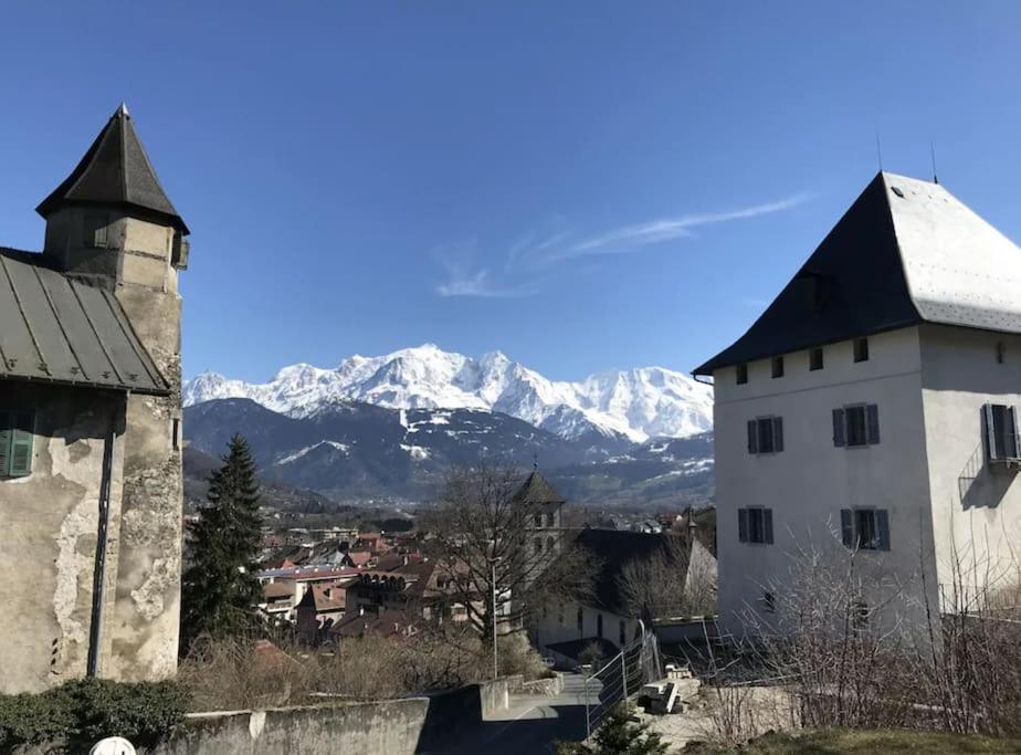 Appartement Spacieux Au Pays Du Mont-Blanc Салланш Экстерьер фото